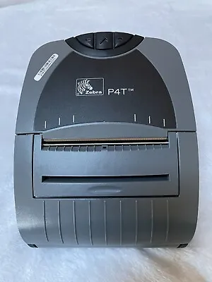 New Zebra P4T Mobile Thermal Transfer 4' Label Printer Bluetooth P4D-0U100000-G1 • $150