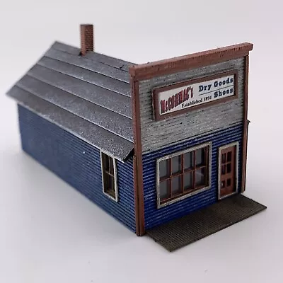 *** Old Time Store Front *** N Scale ~ Built • $0.01