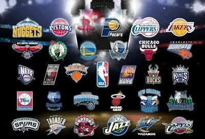 2023/24 NBA Basketball Teams Schedule Magnets 5  X 3.5 (Choose From List) • $4.99