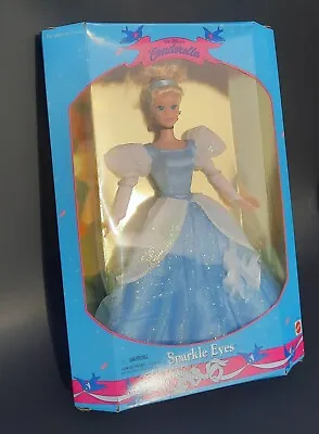 $23 • Buy Vintage Cinderella Special Sparkles Princess Doll Mattel 1994 Barbie NIB