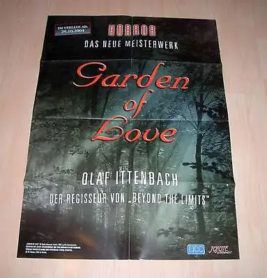 Filmposter A1 Neu Garden Of Love - Olaf Ittenbach • £7.73