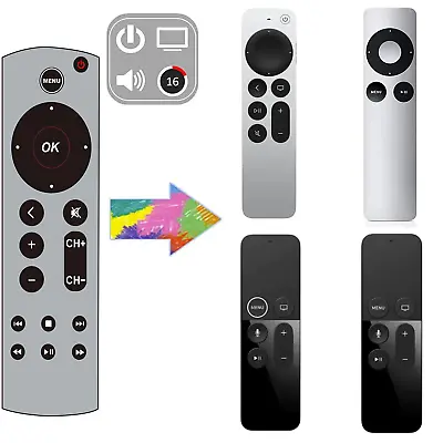 New IR Remote  For Apple TV 2nd 3rd 4th Generation 4K HD A2169 A1842 A1625 • $9.79
