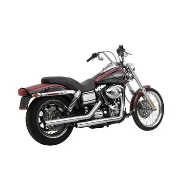 Vance & Hines Straight Shots Slip-Ons Chromefor Harley - Davidson Dyna 91 - • $546.33