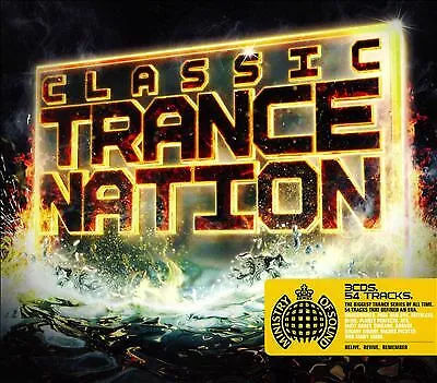 Various Artists : Classic Trance Nation CD 3 Discs (2007) FREE Shipping Save £s • £16.48