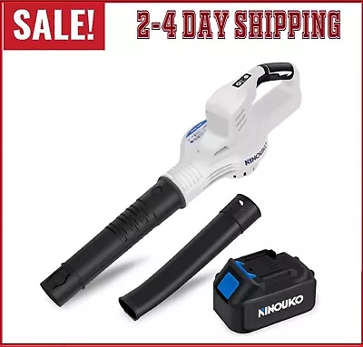 20V Cordless Leaf Blower With 4.0Ah Lithium Battery & Fast Charger Included • $52.99