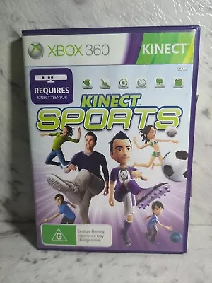 KINECT SPORTS XBox 360 COMPLETE PAL GAME Very Good Condition FREE POSTAGE • $7.95