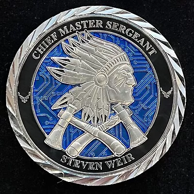 Chief Master Sergeant US Air Force Challenge Coin • $12.99