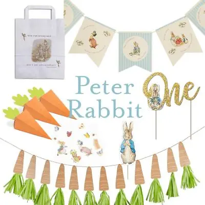 £6.15 • Buy Peter Rabbit Party | Easter Birthday Christening Tableware Decoration Signs