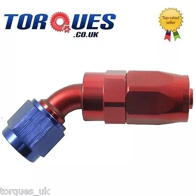 AN -6 (AN6 AN 06) 45 Degree FastFlow Hose Fitting  • £9.99