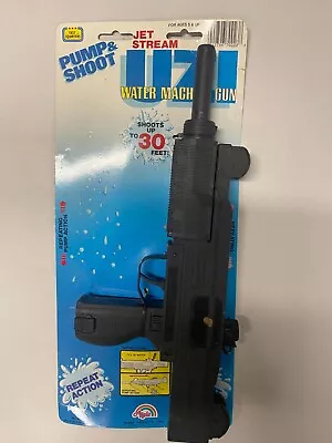 Agglo Uzi Water Machine Gun Vintage New In Package Vintage • $13.98