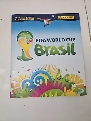 Panini World Cup Brasil 2014 Football Sticker Album Book 100% Complete Full Set • £39.99