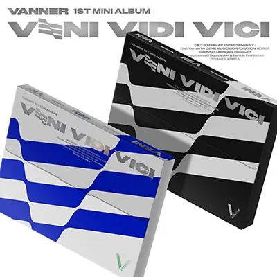 VANNER 1st Mini Album [VENI VIDI VICI] CD+P.Book+P.Card+Poster(On Pack)+F.Poster • $27.99