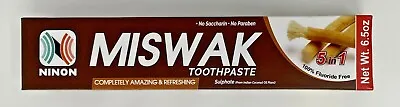 MISWAK TOOTHPASTE 100% Fluoride Free 6.5oz FREE SHIPPING  • $16.19