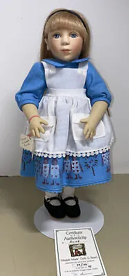 1997 Maggie Made “alice” 16.5  Bjd Felt Artist Doll Maggie Iacono Le #99/150 • $579