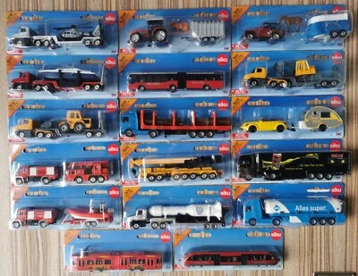 £10.80 • Buy Siku Diecast Model - Low Loader, Truck And Trailer, Log Transporter, Train, Tram