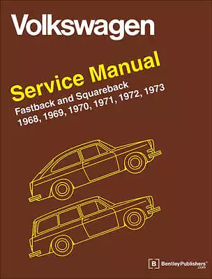 Volkswagen  Squareback Fastback Shop Service  Repair Manual Bentley • $85