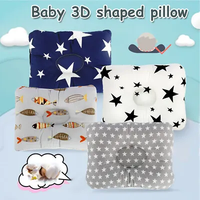 £5.39 • Buy Baby Infant Kids Pillow Newborn Flat Head Shape Prevent Support Pillow Cushion