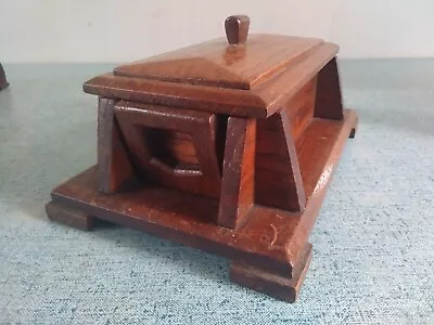 £34.97 • Buy An Antique Arts And Crafts Wooden Box