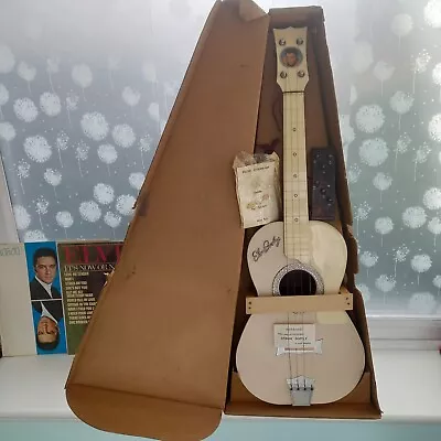 Vintage 1957 Elvis Presley Selco Auto Chord Toy Guitar In Cream W/ Accessories • $610.41