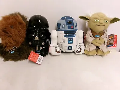 Disney Star Wars Talking Plush Toys With Character Sounds 22cm. Licensed Toys • £14.99