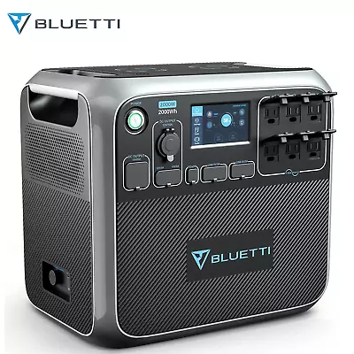 $1399 • Buy Generator 2000Wh BLUETTI AC200P Solar Power Station 2000W LiFePO4 Battery Backup