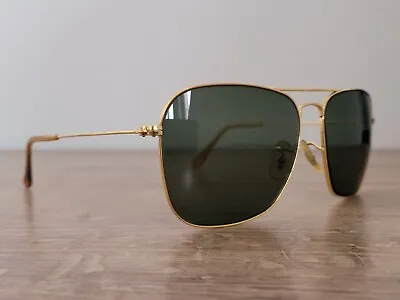 Vintage B&L RAY-BAN USA Caravan Sunglasses W/Case - AUTHENTIC  • $204.41
