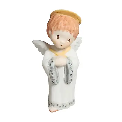 1983 Hallmark Joyful Angel Mary Hamilton Nativity Bisque Figurine QD6007 IOB • $39.94