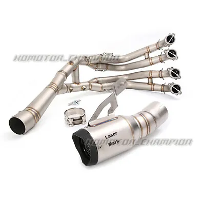 S1000RR 2019-2023 For BMW S1000R 2021-23 Exhaust Header Pipe Muffler Full System • $432