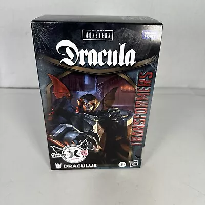 Transformers Collaborative: Universal Monsters Dracula Mash-Up Draculus NEW • $49.99