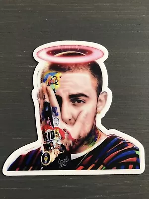 Mac Miller Vinyl Sticker Halo Art Portrait Very High Quality R.I.P HIP HOP • $3.49