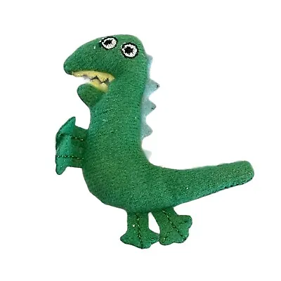 2.5” Peppa Pig Mr. Dinosaur - Brother George Plush Mini Flat Tiny Dino Soft Toy • $4.99