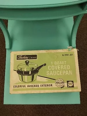 Vintage In Unopened Box Mirro 1qt Saucepan • $15