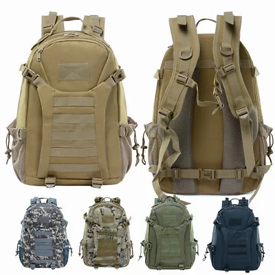 Tactical Backpack 28L Military Mens Bag Waterproof Molle Daypack Hiking Rucksack • $7.99