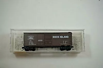 NOS Micro Train ROCK ISLAND 161495 N Scale Box Car - 22060 • $20.95