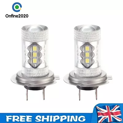 2x H7 LED Headlight Replace Xenon Hi/Low Beam Kit Bulbs 6000K Canbus Error Free • £6.99