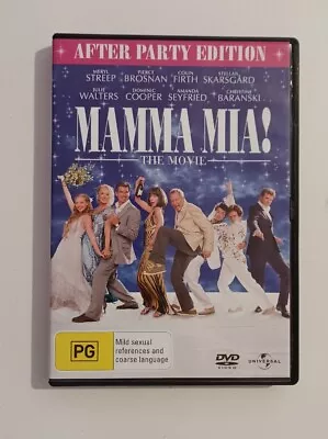 Mamma Mia The Movie DVD R4 Acceptable Meryl Streep Pierce Brosnan Free Postage  • $6.95