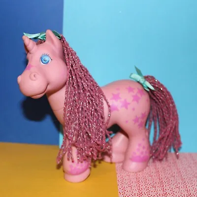 Vintage 1992 Cabbage Patch Kids Crimp 'n Curl Magic Meadow Unicorn Pony • $11.90