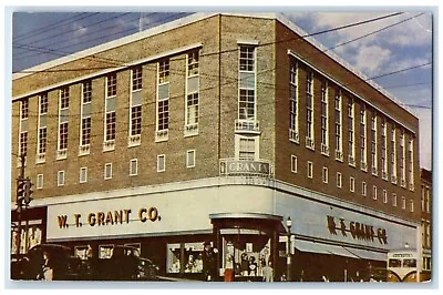 C1960 W.T. Grant Co. Department Store Exterior Building Bangor Maine ME Postcard • $14.98