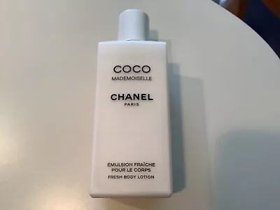 $79.99 • Buy Chanel Coco Mademoiselle Fresh Body Lotion 6.8 Oz 200 Ml  Large Sz RARE