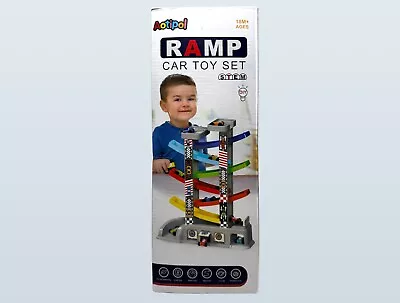 Aotipol RAMP Car Toy Set For Mini Racing Cars Hand Eye Coordination • $16