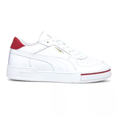 Puma Ca Pro Heritage Lace Up  Mens White Sneakers Casual Shoes 37581102 • $49.99