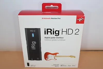 IK Multimedia IRig HD 2 Guitar Interface For IOSMac And PC • $99