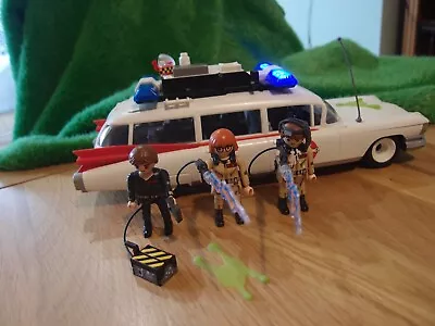 Playmobil Ghostbusters Ecto 1 Not Complete. Comes With Free Figures. • £15