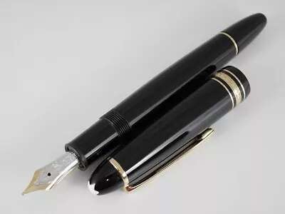 MONTBLANC Meisterstuck 147 Traveler Fountain Pen Nib M Good Condition From Japan • $356.25