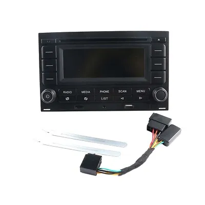 Car Radio CD Player USB MP3 AUX Bluetooth RCN210 Fits VW Golf MK4 Passat B5 Polo • $133.28