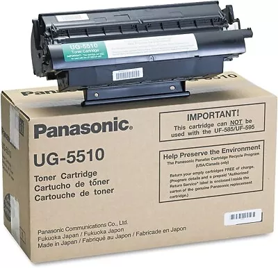 Genuine OEM Panasonic UG-5510 Toner Cartridge Black Brand New Free Shipping • $59.99