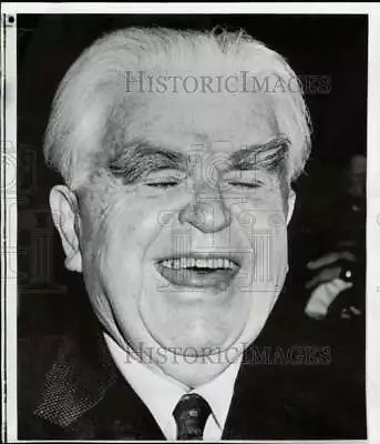 1957 Press Photo John L. Lewis Of United Mine Workers Laughs At A Luncheon • $19.88