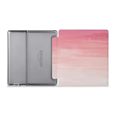 $19.99 • Buy Pink Cloud Flip Case Cover For Amazon Kindle Oasis 7 Inch 2022
