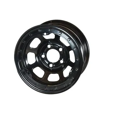 Bassett 57RN4L 15X7 DOT D-Hole 5x100 Mm 4 In BS Beadlock Wheel • $193.99