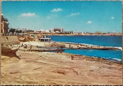 £6 • Buy Fond Ghadir Beach, Sliema, Malta, Colour Postcard, Unposted